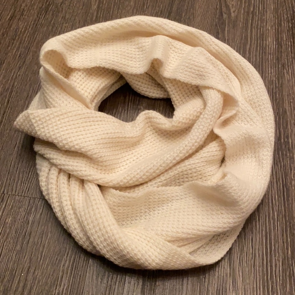 J. Crew Cream Infinity scarf